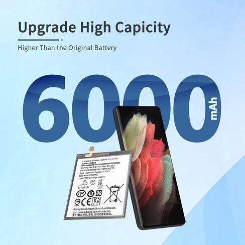 Galaxy A11 Battery, 5000mAh Upgraded 2024 New 0 Cycle Battery Replacement for Samsung Galaxy A11 SM-A115U, SM-A115A HQ-70N/HQ-70T with Professional Replacement Tool Kits in Kuwait