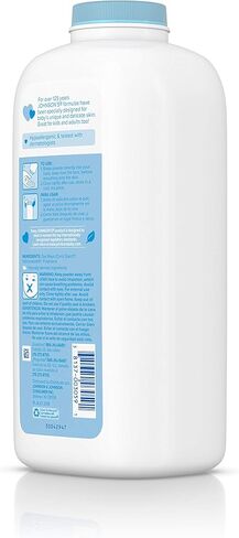 بودرة جونسون للأطفال مع نشا الذرة المشتق طبيعيًا والصبار وفيتامين E، لا تسبب الحساسية، 22 أونصة in Kuwait