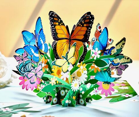 Pop Up Card, Hover Hummingbird 3D Greeting Card for Birthday, Anniversary, Thank You, Valentine, Thinking of You, for Women, Wife, Grandma, Daughter, Son, Father, Grandpa in Saudi Arabia