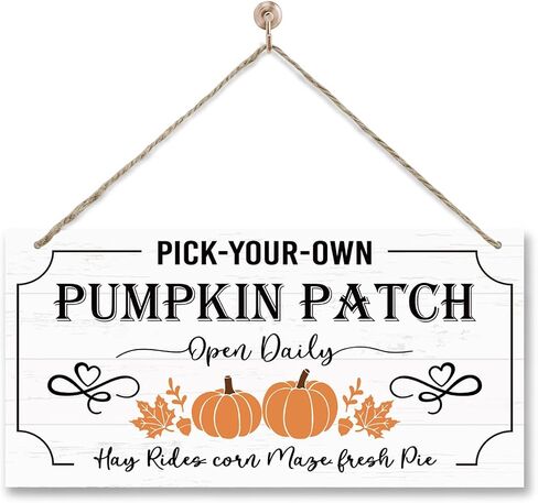 Autumn Decor Sign, Decorative Wooden Plaque Sign, Beautiful Fall Decor, Wall Decor Art, Christian Home Decor, Front Door Decor, Fall Wood Sign with Hanging Rope, Fall for Jesus, He Never Leaves Sign in Saudi Arabia