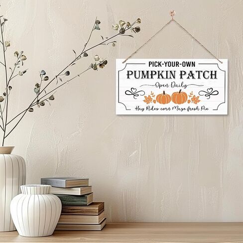Autumn Decor Sign, Decorative Wooden Plaque Sign, Beautiful Fall Decor, Wall Decor Art, Christian Home Decor, Front Door Decor, Fall Wood Sign with Hanging Rope, Fall for Jesus, He Never Leaves Sign in Saudi Arabia