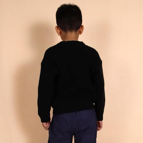 Ritatte Big Brother Knit Sweater Toddler Baby Boys Embroidery Letter Knitted Warm Pullover Sweatshirt Fall Winter Clothes in Kuwait