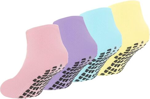 Toddler and Baby, Grip Cushioned Socks Non Slip Anti Skid Socks for Infants Kids Boys and Girls in Kuwait