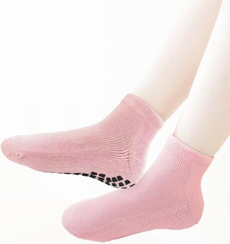 Toddler and Baby, Grip Cushioned Socks Non Slip Anti Skid Socks for Infants Kids Boys and Girls in Kuwait
