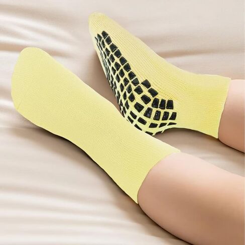 Toddler and Baby, Grip Cushioned Socks Non Slip Anti Skid Socks for Infants Kids Boys and Girls in Kuwait