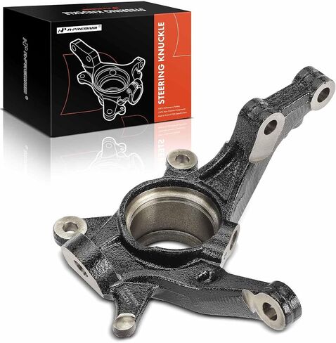 A-Premium Front Suspension Steering Knuckle Compatible with Hyundai Accent 2012-2013, Hatchback Sedan, Left Driver Side, Replace # 51715-1R502, 51715-1R501 in Saudi Arabia