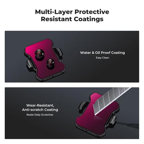 طقم مرشح K&F مكون من 4 قطع ND متوافق مع DJI Avata 2، ND8 ND16 ND32 ND64 مرشحات الكثافة المحايدة ملحقات عدسات الطائرة بدون طيار، زجاج بصري عالي الدقة متعدد الطبقات / آمن للجيمبال in Kuwait