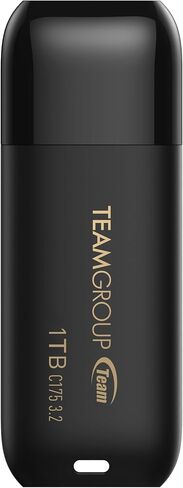 TEAMGROUP C175 16GB USB 3.2 Gen 1 (USB 3.1/3.0) قراءة محرك فلاش الإبهام بسرعة 75 ميجابايت/ثانية، شريحة ذاكرة تخزين البيانات الخارجية متوافقة مع الكمبيوتر/الكمبيوتر المحمول أسود غير لامع TC175316GB01 in Kuwait