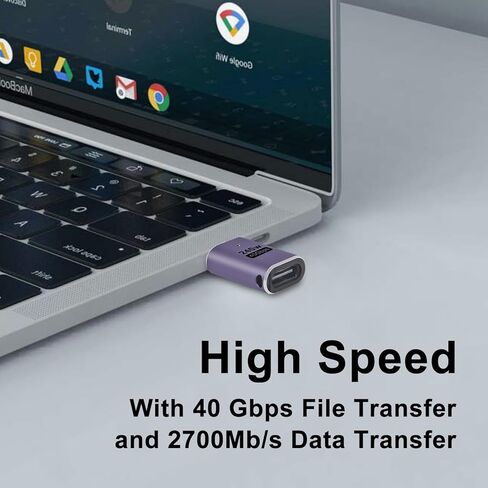 5Pcs USB C Female to Female Adapter USB4.0 Type C Female to Type C Female 40Gbps Coupler Adapter Connector Extender for iPad, MacBook,Thunderbolt 4/3 Type C Devices in Kuwait