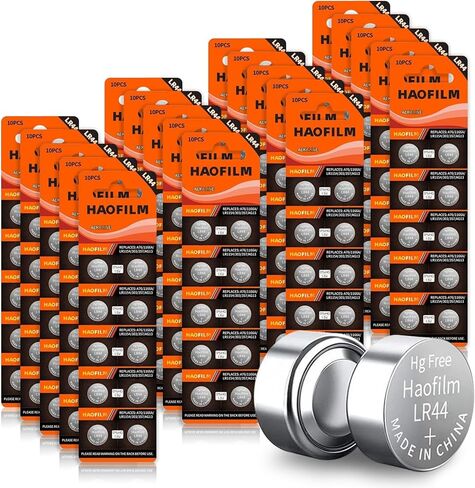 LR44 AG13 357 303 SR44 بطارية قلوية متميزة، 1.5 فولت بطاريات خلوية على شكل زر دائري (10 عبوات) in Kuwait