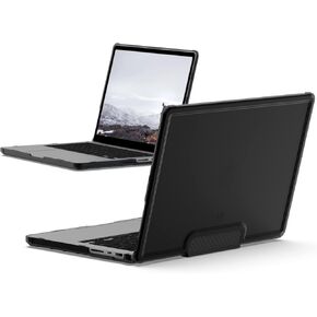 [U] من UAG مصمم لجهاز MacBook Pro 14 بوصة 2021-2023 A2918 A2992 M3/M3 Pro/Max، M2 Pro/Max، M1 Pro/Max، غطاء لاب توب لوسنت عسكري مقاوم للصدمات ومقاوم للصدمات، سيرولين شفاف