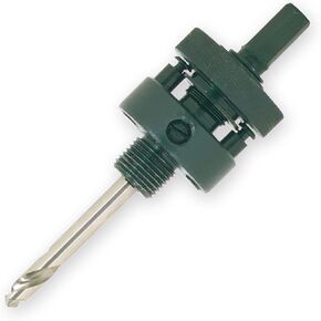 IVY Classic 28106 6H 3/8-Inch Hex Shank Hole Saw Arbor, Fits 1-1/4 through 6-Inch Hole Saws, 2 Locking Pins, 1/Card