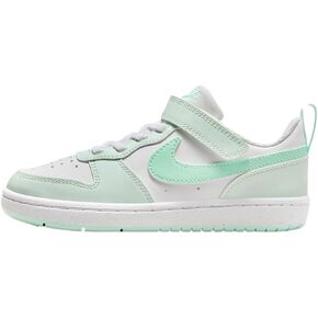NIKE Court Borough Low Recraft Little Kids Shoes Size - 3 Black/Black/Black
