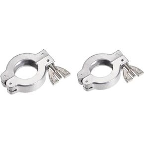 Donson Vacuum Aluminum KF Double Pin Clamp (2, KF25)
