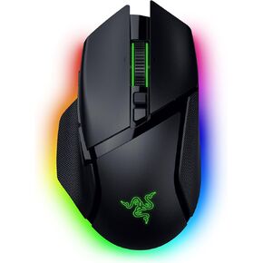ماوس الألعاب اللاسلكي Razer Basilisk V3 Pro 35K: عجلة إمالة HyperScroll - مستشعر بصري 35K DPI Gen 2-13 عناصر تحكم قابلة للتخصيص - Chroma RGB - مفاتيح بصرية Gen 3 - بطارية تصل إلى 140 ساعة - أسود