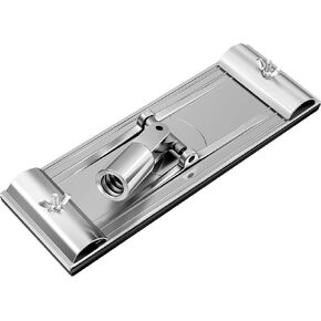 Hicarer Pole Sander Head No-flip Pole Sander for Drywall with Quick Release Clips and Universal Coarse Female Thread Design Wall Sander Ceiling Sander, Head Only
