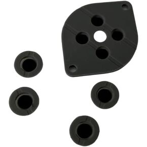 High-Quality Rubber Silicone Conductive Button Pad Replacement for Sega Mega Drive or Sega Genesis 3-Button Controller