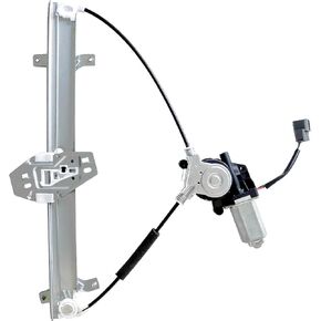 741-428 Front Left Driver Side Power Window Regulator for 2004-2008 F-o-r-d F-150 Standard & Crew Cab Pickup Model with 43.5" Wide Doors Model Only 4L3Z1523201BA