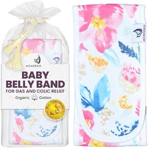 Baby Belly Band for Gas & Colic Baby Relief - Self Heating Belly Band Baby Belly Button Band Colic Band Tummy Wrap for Babies Colic Belt Baby Gas Wrap Colic Baby Relief Newborn - Quill