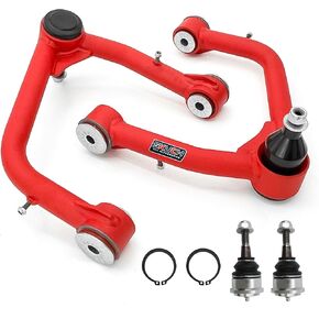Front Upper Control Arm for 2009-2018 Ram 1500 4WD, 2019-2024 Ram 1500 Classic 4WD, 2-4" Lift PU Bushings Control Arm with Ball Joint (2PCS)