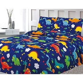 Sapphire Home 4 Piece Butterfly Full Bed Sheets for Kids - Fitted Sheet, Kids' Sheet & Pillowcase Sets - Girl Butterfly Room Decor - Toddler Bed Sheet - Full Size