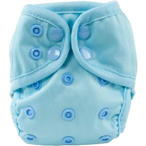OsoCozy Newborn Cloth Diaper Covers - Adjustable Snap Fit & Double Leg Gussets for Baby Boys & Girls from 6-12 Pounds.