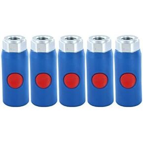 Prevost URC061201 Safety Coupler 1/4 in. Truflate Style 5 Pack