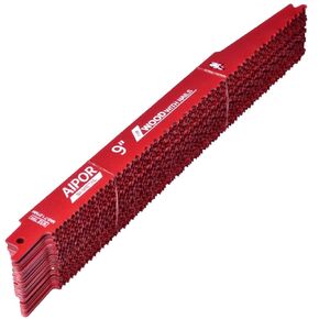 30 Pack Reciprocating Saw Blades, 9 Inch 14/18 TPI Bi-Metal Auto Dismantling Reciprocating Saw Blades for 1/16-5/16 Medium Metals, Demo Demon Bi-Metal Reciprocating Saw Blade.