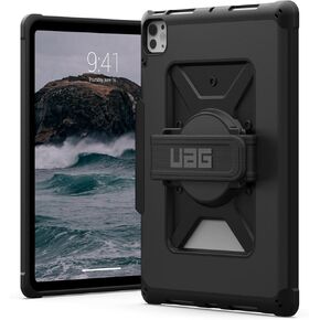 URBAN ARMOR GEAR UAG Designed for iPad Pro 11" Case (5th Gen, 2024, M4) A2836, A2837, A3006 Rugged Adjustable Multi-Angle Viewing Stand Folio Protective Cover with Pencil Holder, Metropolis SE Black