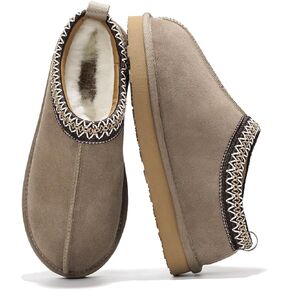 Project Cloud Slippers for Women Genuine Australian Sheepskin & Real Shearling Fur Women's Slippers - Memory Foam Womens Slippers - Fuzzy Slippers Gifts for Women Footwear (Nerita)