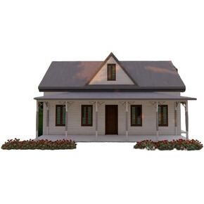 خطط بناء منزل مكون من طابقين وغرفتي نوم وحمام واحد | 32 × 16 بوصة | 1024 قدم مربع | مخطط DIY مع مخططات تفصيلية للأرضية والسقف والكهرباء