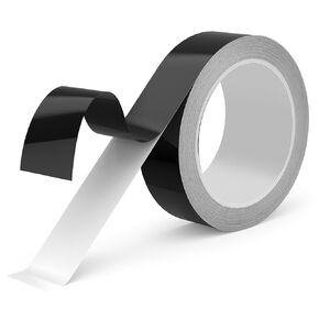 Blackout Tape 2inch x 66Feet 100% Full Black Out Masking Tape, Light Blocking Sticker for Electronics, Cover LED Indicator, Shielding Glare, Window Shading, Lamp Strips Shade, Backlight Sheet Dimming