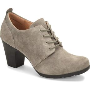 Comfortiva Neacy Waterproof Pietra Grey Cow Suede Waterproof 10 M (B)