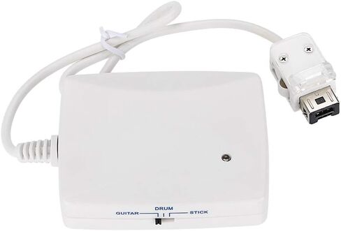 محول محول وحدة التحكم في الألعاب، كابل محول PS2 إلى Wii Gamepad، محول فائق لـ PS/PS2 إلى محول وحدة تحكم Wii Fightstick، أبيض in Saudi Arabia