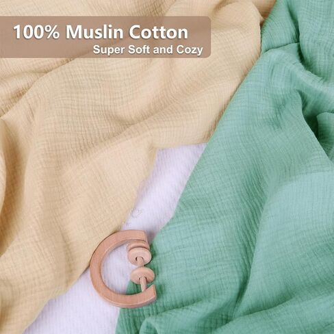 2 Pack Crib Sheets Fitted Crib Sheet for Standard Crib Mattress Sheet Toddler Mattress 52"x28",100% cotton crib sheets fitted Soft Breathable Muslin Crib Sheets for Girls(Cream&Lilac) in Saudi Arabia