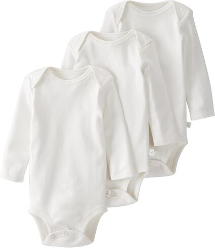 little planet by carter's unisex-baby 3-pack Long Sleeve Bodysuits Made With Organic Cotton in Saudi Arabia