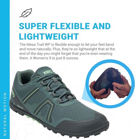 حذاء Xero Shoes النسائي Mesa Trail WP - مقاوم للماء حافي القدمين in Saudi Arabia
