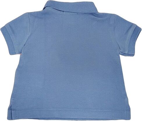 POLO RALPH LAUREN Infant Boys Mesh Classic Fit Polo Shirt (3 Months, Harbor Island Blue) in Saudi Arabia