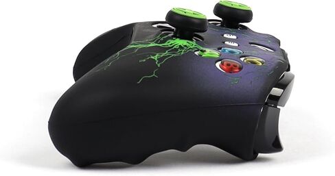 RALAN Controller Skin for Xbox One, Anti-Slip Silicone Controller Cover Protector Case Compatible for Xbox 1 Wireless/Wired Gamepad Joystick with 2 Cute Thumb Grips Caps. in Kuwait