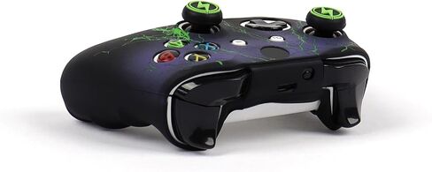 RALAN Controller Skin for Xbox One, Anti-Slip Silicone Controller Cover Protector Case Compatible for Xbox 1 Wireless/Wired Gamepad Joystick with 2 Cute Thumb Grips Caps. in Kuwait