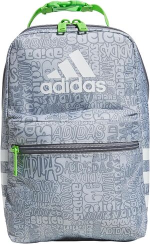 حقيبة غداء adidas Santiago 3، طباشير Woodland Floral White/Wonder Orchid Purple in Kuwait