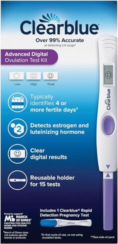 Clearblue Advanced Digital Ovulation Test Kit, 16 Ct in Saudi Arabia
