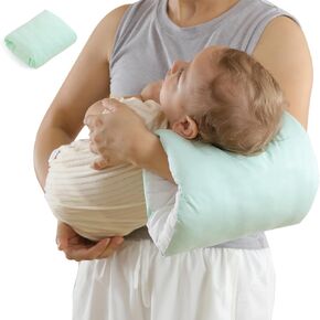 Waterproof Nursing Arm Pillow,Breastfeeding Pillow,Cozy Cradle, Cozy Cradle Pillow, Cozy Cradle Arm Pillow, Soft Nursing Arm Pillow (Green)