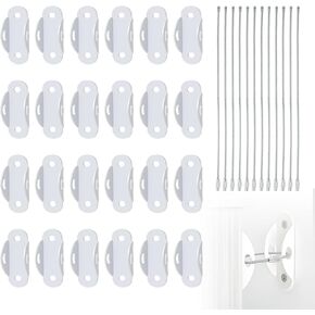 مرساة حائط للأثاث اللاصق من LANMU، 12 زوجًا من مرساة حائط الأثاث المضادة للطرف، أشرطة أثاث الزلازل، تمنع السقوط من أجل سلامة الأطفال in Kuwait