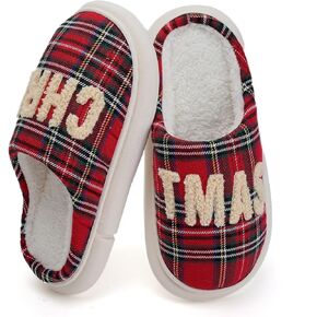 شباشب نسائية من WateLves من الإسفنج الذكي الدافئ مريحة ولطيفة للمنزل وخفيفة الوزن وخفيفة الوزن لعيد الميلاد in Kuwait