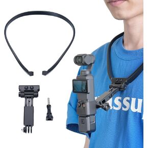 RCstyle Neck Mount Compatible for DJI Osmo Pocket3,Camera Accessories Kit for DJI Osmo Pocket 3/Insta360 Go 3/3S