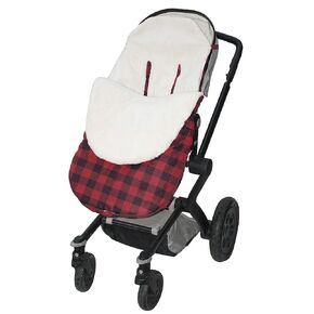 Jolly Jumper Water Resistant Snuggle Bag Stroller - Black