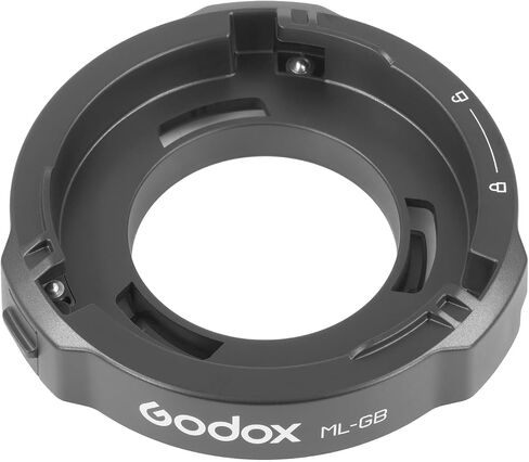 محول Godox Bowens Mount ML-GB لمحول Godox ML100Bi، ML60IIBi، ML60Bi، ML60، ML30Bi، ML30 Godox Mount to Bowens Mount in Saudi Arabia