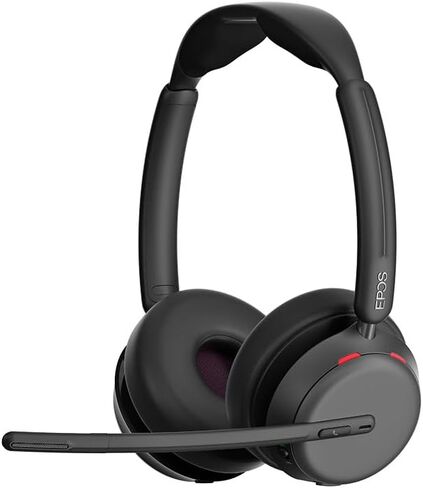 EPOS IMPACT 1030 Single-Sided Wireless Headset - Superior Sound Quality, AI for Enhanced Clarity, Comfortable for All-Day Use, Ideal for Office Professionals in Saudi Arabia