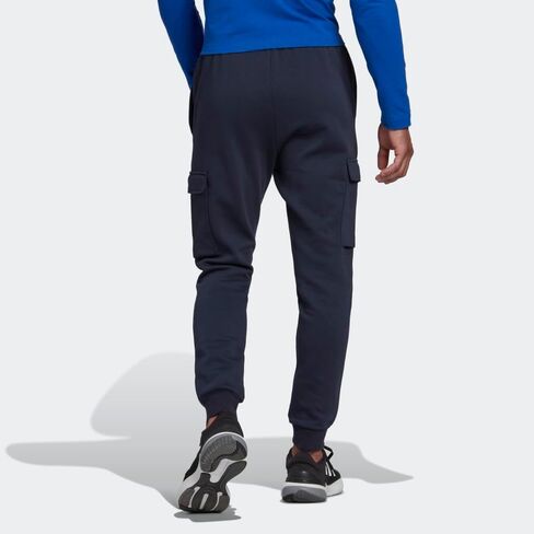 بنطال Adidas Essentials Fleece Cargo - رجالي كاجوال 4XL رمادي متوسط ​​أسود منقط in Saudi Arabia